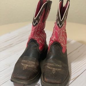 Durango Breast Cancer Cowgirl Boots Size 9.5 M